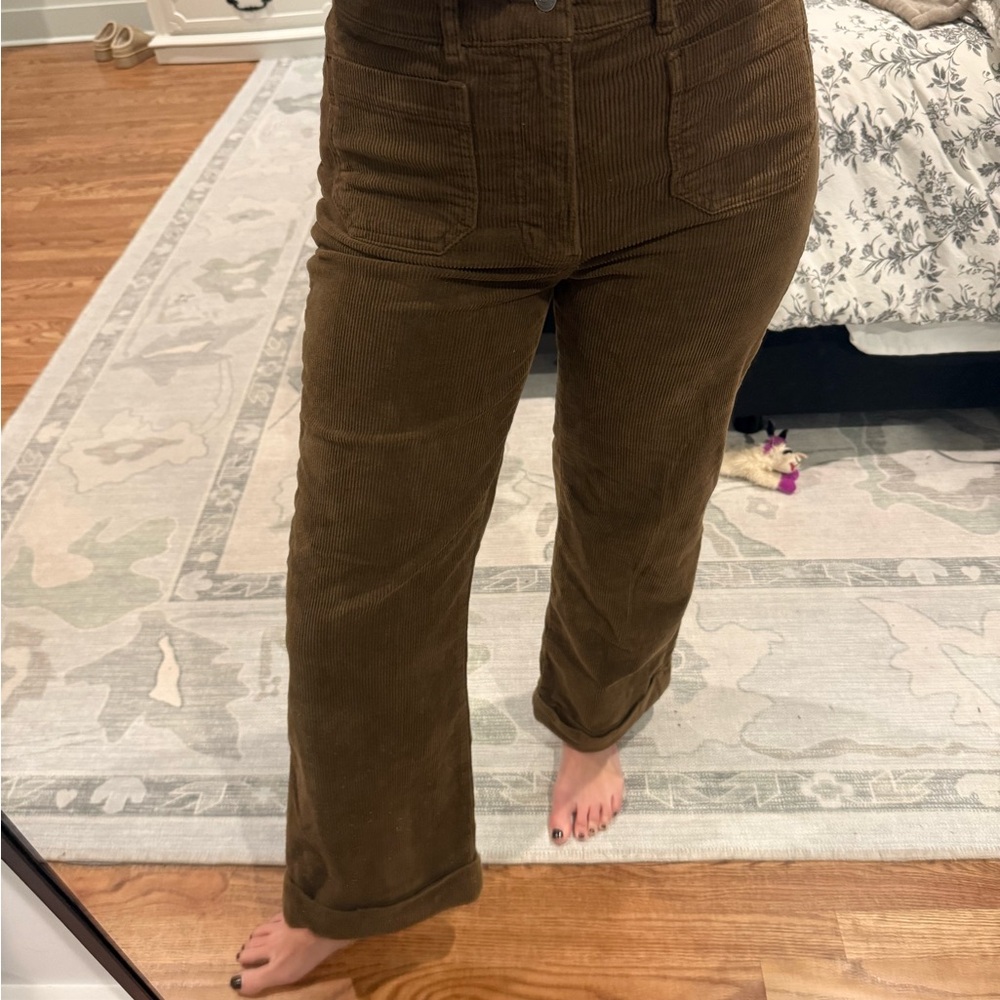 FRAME Brown Corduroy Pants Size 27/28